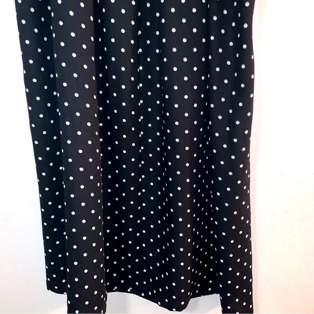 Sag Harbor Woman 1x Polkadot Polyester Maxi Skirt